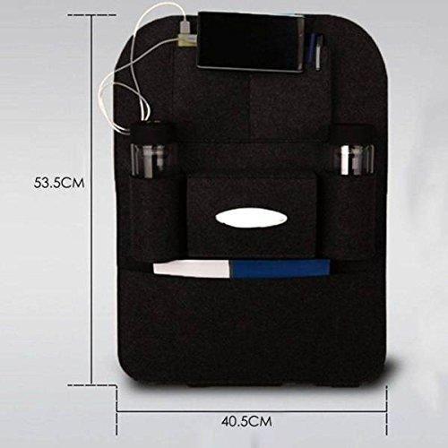 Compatible Multi-Pocket Seat Back Storage  Organizer Holders