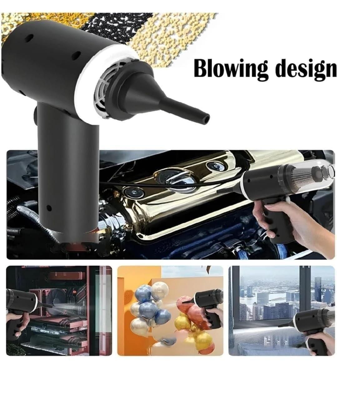 2-in-1 Air Duster & Vacuum – Clean Anywhere, Anytime!
