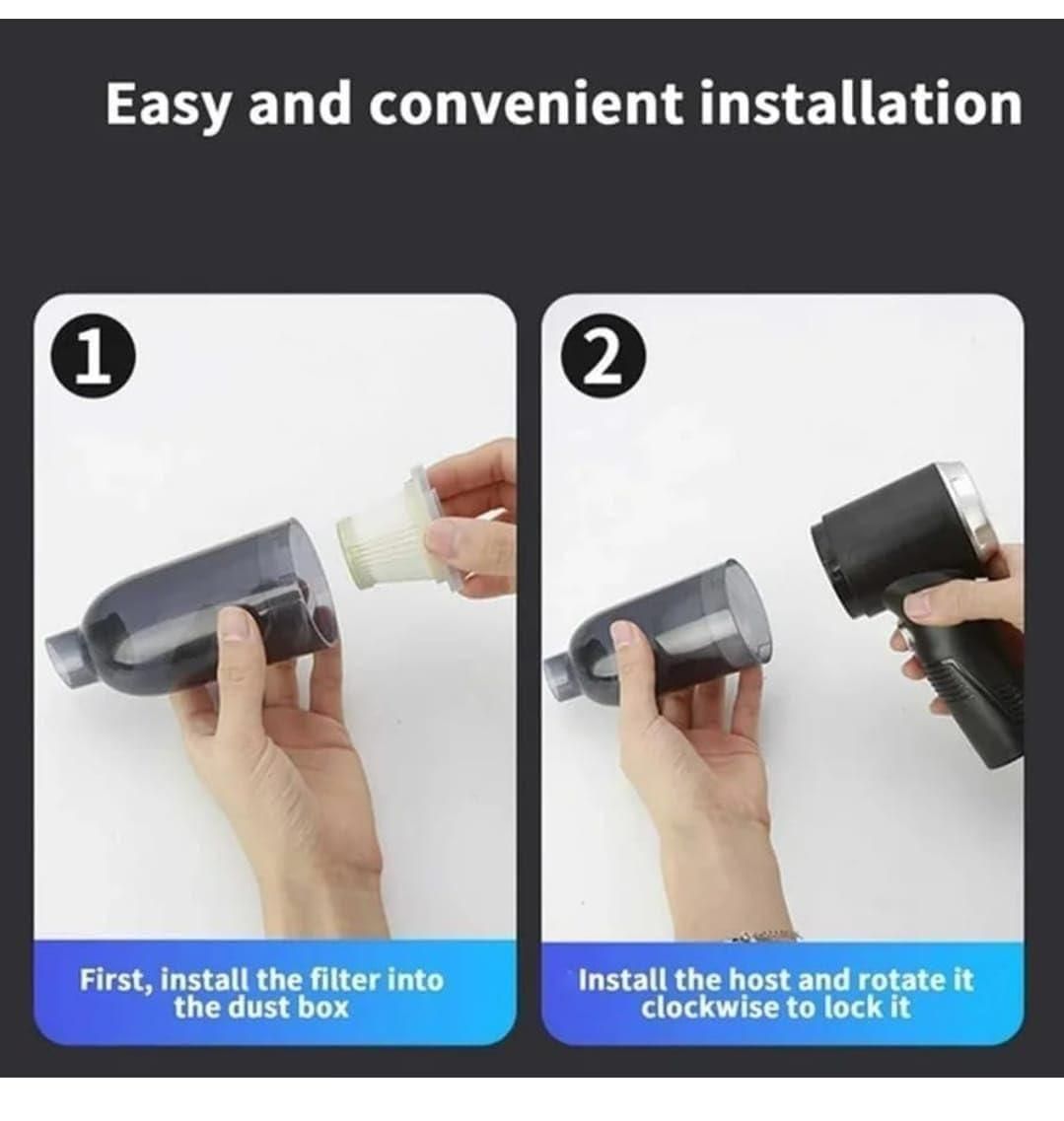 2-in-1 Air Duster & Vacuum – Clean Anywhere, Anytime!