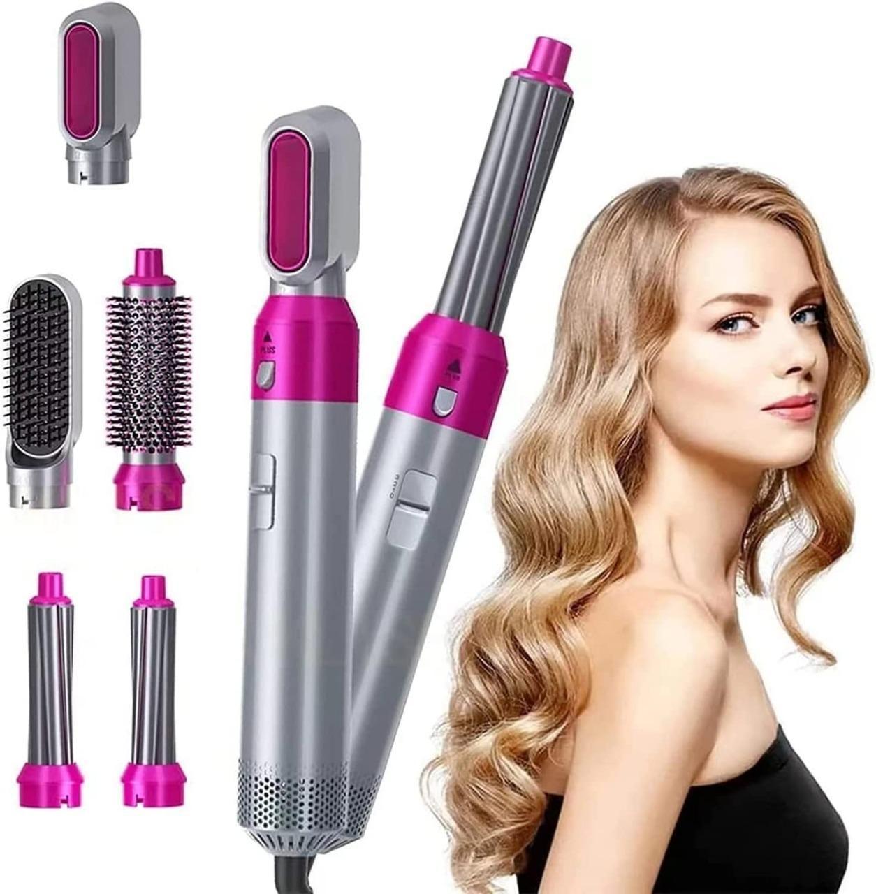 All-in-One Hair Dryer & Curler – Salon Look at Home