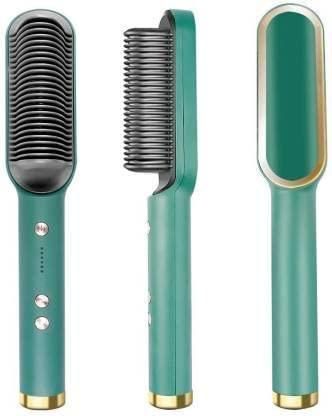 HQT Hair Straightener: Professional Electric Hair Straightener Comb Brush