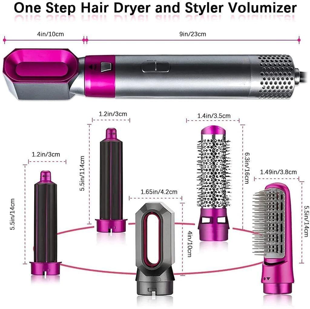 All-in-One Hair Dryer & Curler – Salon Look at Home